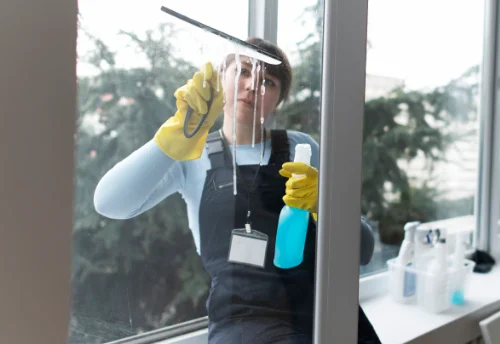 Nettoyage de vitres intérieures et extérieures à Olette